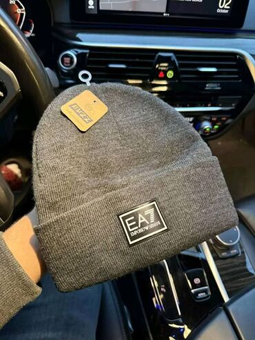 Kape: EA7 Emporio Armani zimske beanie kape - Model: klasična beanie kapa — 1
