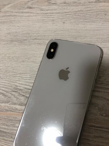 айфоны бу купить: IPhone X, Б/у, 256 ГБ, Белый, 79 %