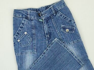 spodenki dżinsowe dzieciece: Jeans, 5-6 years, 110/116, condition - Fair