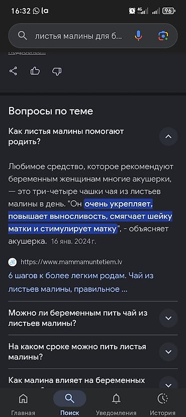 малинова: Листья малины — натуральное сырьё для заваривания чая и настоев — 3