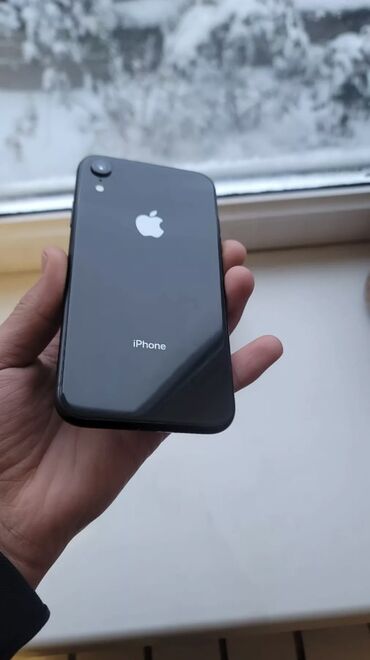 айфон 2g: IPhone Xr, Б/у, 64 ГБ, Черный, Защитное стекло, Чехол, 82 %