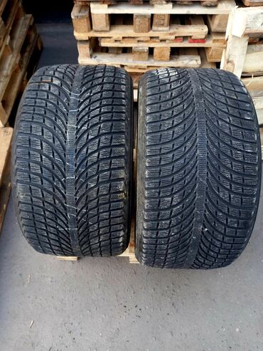 диски ауди: Шины 295 / 35 / R 21, Зима, Б/у, Пара, Внедорожные (АТ/МТ), Michelin