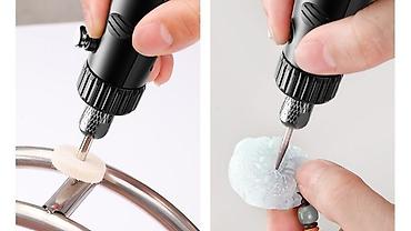 Другие инструменты: Мини-электродрель/гравер с насадками бур машина Компактный — 5