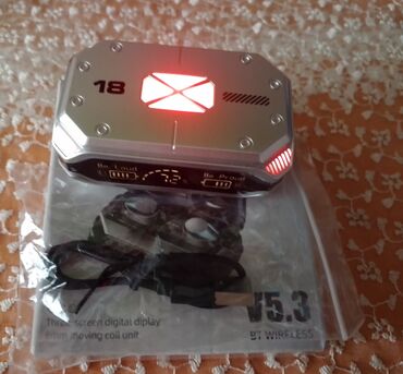 Qulaqcıqlar: Yeni Simsiz (Bluetooth) Qulaqcıqlar, rəng - Gümüşü — 6