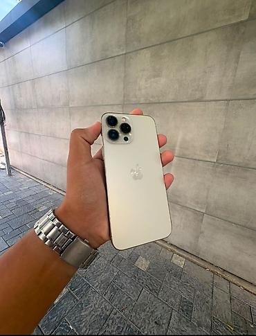 IPhone 13 Pro Max, Б/у, 256 ГБ, Серебристый, 79 % at lalafo.kg IPhone 13 Pro Max, Б/у, 256 ГБ, Серебристый, 79 %