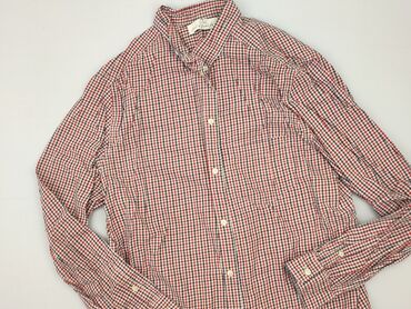 basicowe ubrania: Shirt for men, size M (EU 38), H&M L.O.G.G., condition - Good