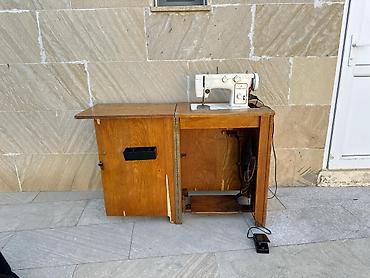 Tikiş maşınları: Tikiş maşını Chayka, İşlənmiş,Elektromexaniki, 1 saplı, Ünvandan götürmə — 6