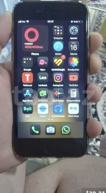 i̇pone 4: IPhone SE 2020, 64 GB, Qara, Zəmanət, Kredit, Barmaq izi