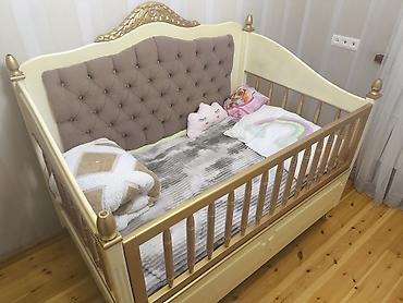 100: Qız üçün, İşlənmiş, Çarpayı, Bazasız, Matras ilə, Siyirməsiz — 1