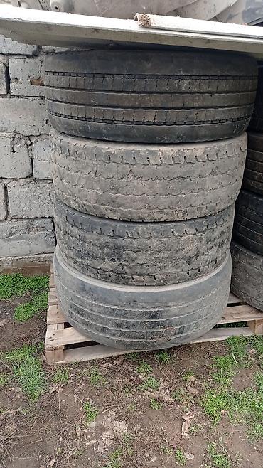 Шины: Грузовые шины (под борта/прицеп/тягач) - Количество: партия на фото — 4