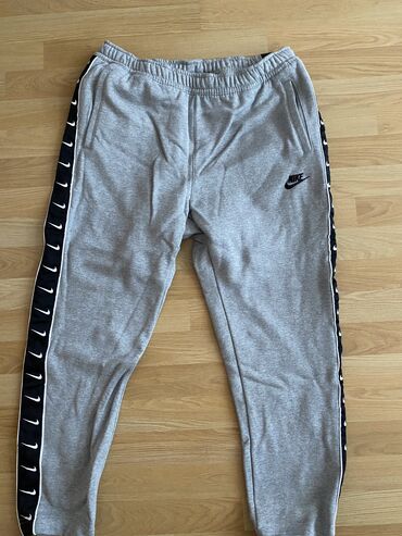 lacoste muska trenerka: Sweatpants, L (EU 52), Nike, color - Grey, Cotton