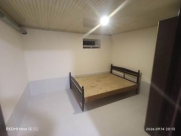 2 otaqlı həyət evi (studia tipli) - Plan: bir yataq otağı, ayrıca