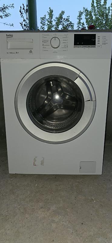 Paltaryuyan maşınlar: Paltaryuyan maşın Beko, 6 kq, İşlənmiş, Avtomat, Qurutmasız, Ünvandan götürmə — 2