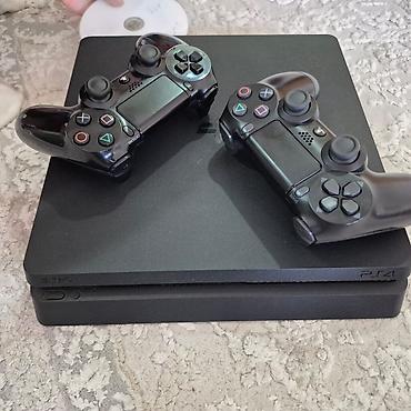 ps4 1tb: Продаю PlayStation 4 Slim (PS4) прошитый на 1 тб в идеальном — 1