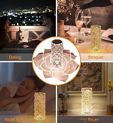 dormeo soft cebe: Stona lampa sa daljinskim nova rose diamond touch lampa | cene nisu — 2