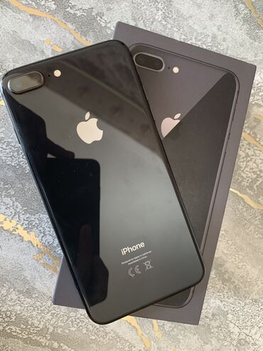 iphone 6 pilus: IPhone 8 Plus, 64 ГБ, Черный, Отпечаток пальца