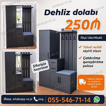 Dehliz dolabi sifarisle hazırlanır. ⚜️ İstehsaldan satiş, otağınıza