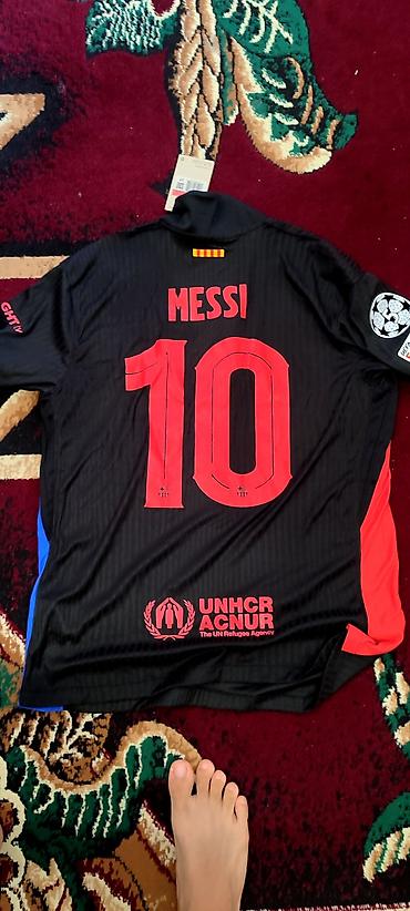 travis scott: Игровая футболка ФК Барселона с именем и номером MESSI 10 - Цвет — 1