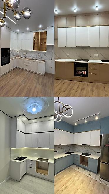 Sifarişlə mətbəx mebeli: Sifarişlə mətbəx dəsti, Özü çəkən petlələr, Mat laminat, Kredit yoxdur, Pulsuz çatdırılma, Rayonlara çatdırılma — 11