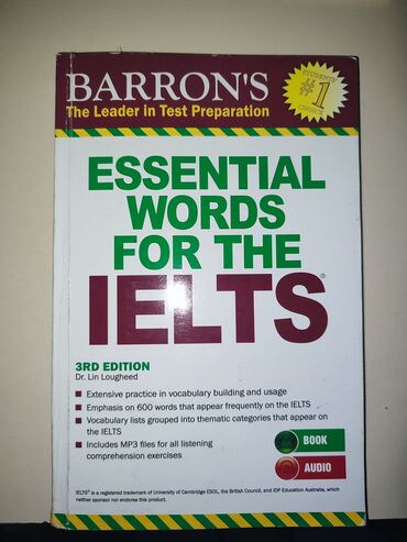 xüsusi pedaqogika pdf: BARRON'S Essential Words For The IELTS. Içi azca karandaşla yazılıb