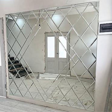 Зеркала: Зеркальное панно для прихожей комнаты срок изготовления 2-3дня для — 3