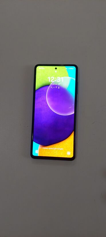 samsung d550: Samsung Galaxy A52, 128 GB, rəng - Mavi, İki sim kartlı, Face ID, Sensor