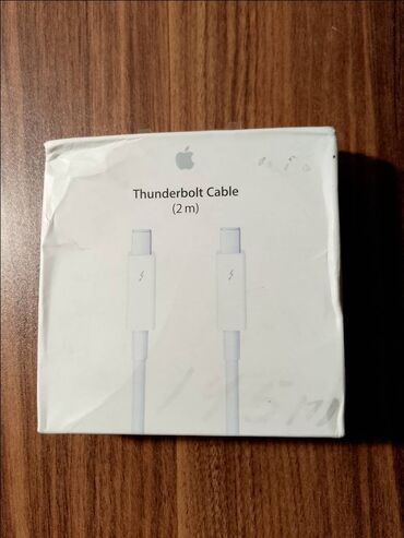 teləvizor: "Apple MacBook" kabeli. Macbook thunderbolt kabel 2 metr Macbook üçün