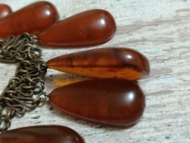 Серьги: Продаются серьги СССР первые капля бижутерия вторые камень нефрит — 11