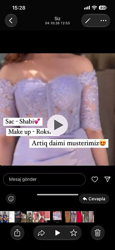 Qadın geyimləri: 180 azn tikib korset terzdedir, 40 azn satilir 1 defe geyilib — 5