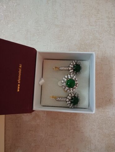 Bijuteriya dəstləri: Bujiteriya Italiyan qızıl suyunan İtaliyadan alinib Fabrika malidır — 8