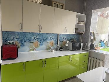 silver kitchen: Кухонный гарнитур с глянцевыми фасадами - Комплектация: напольные и — 3