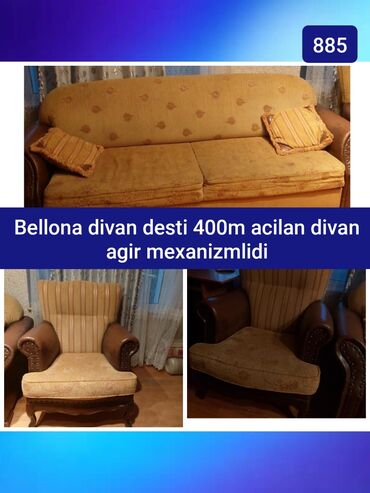 белый кожаный диван: Di̇van-kravat, Açılan, Bazasız, Parça
