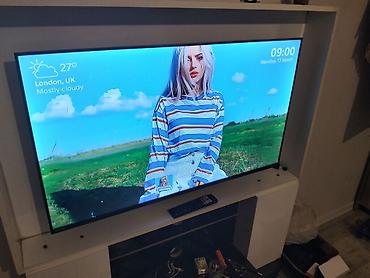 ТВ и видео: Smart TV, diaqanal 110 (şekilde qeyd olunub)eni 95, marka: toshiba her — 4