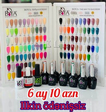 lipuçka aparatı: Dəstə daxildir🤩 ✔️10 ədəd gellak ✔️Uno topcoat ✔️ruNail primer ✔️Uno