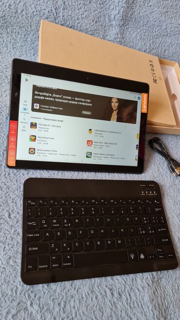 Tableti: Lenovo Tab E10 + bežična tastatura (set) - Tablet: Lenovo Tab E10 — 6