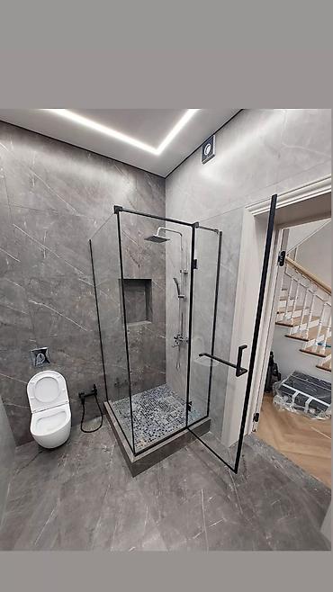 Душевые перегородки и ограждения: Душевые кабины душевые кабины Бишкек Душевые кабины и перегородки — 29