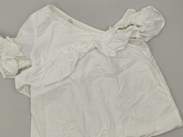 sweter z bufiastymi rękawami zara: Stradivarius, Bluzka damska, rozmiar L