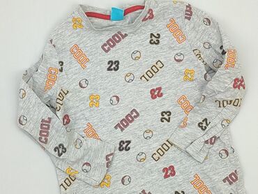 szary crop top: Блузка, Little kids, 5-6 р., 110-116 см, стан - Ідеальний