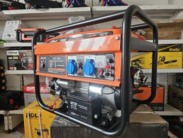 синхронный генератор: Бензогенератор LiDI 5200E с электрическим запуском Генератор