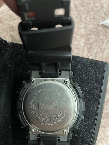 Кол сааттар: Спорттук сааттар саат, Casio (G-Shock), Таймер жана секунда өлчөгүч, Суу өткөрбөөчү, Асыл нуска, Эркектердики, Колдонулган — 2