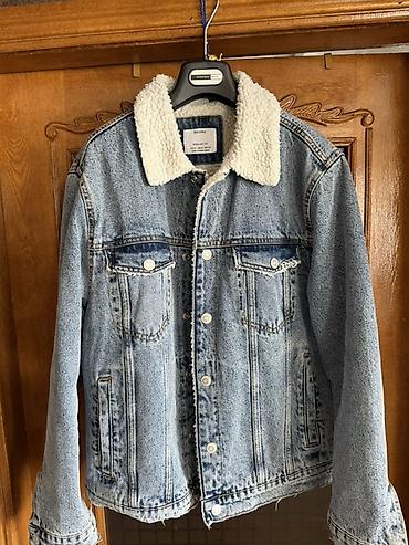 Kişi geyimləri: Kurtka, Cins, Qış, Bershka, M — 1