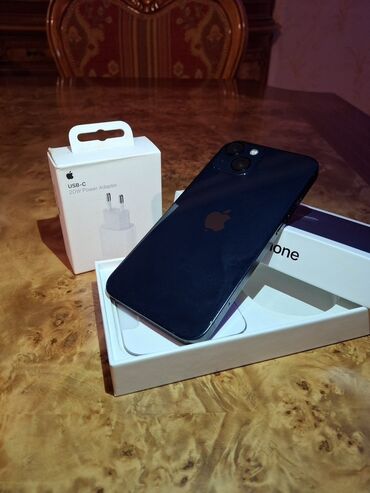 Apple iPhone: IPhone 13, 128 GB, Mavi, Barmaq izi, Simsiz şarj, Face ID — 2