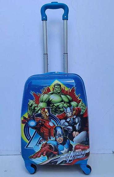Rančevi, torbe i koferi: Dečji koferi Marvel Avengers – set 2 komada - Dizajn: motivi — 9