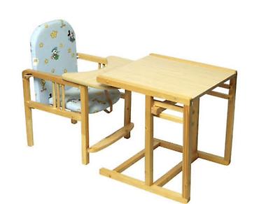 table study: Комплект детского стола и стула, Б/у — 1