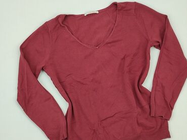 czerwona eleganckie bluzki damskie: Bluzka Damska, S, stan - Dobry