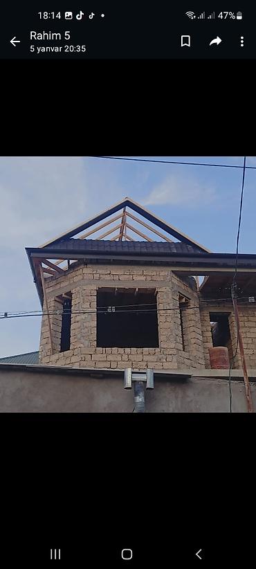 my house: FUNDAMENTAL TİKİNTİ VƏ DAM İŞLƏRİ XİDMƏTİ - Açar-təslim fərdi evlərin — 2