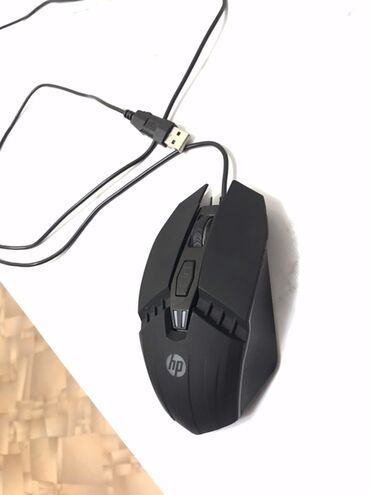 компьютерные мыши aukey: Черная проводная компьютерная мышь HP с эргономичным дизайном