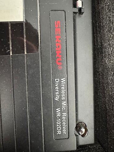 Mikrofonlar: İşlənmiş Simsiz (Bluetooth) Mikrofon Sekaku, Ünvandan götürmə — 5