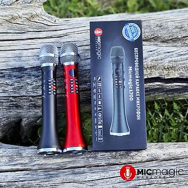 русская: Оригинальный караоке микрофон Micmagic L700 * *Мощность 20w — 8