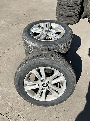 hyundai sonata 1: Колеса в сборе 205 / 65 / R 16, Всесезонная, Б/у, Комплект, Легковые, Литые, отверстий - 5 — 5